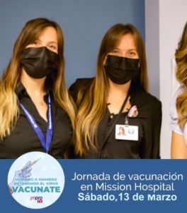 Mission Health Vaccination campaign Latinos Cynthia Paula Penovi